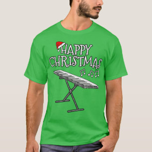 Christmas Keyboard Keyboardist Piano Teacher Xmas T-Shirt