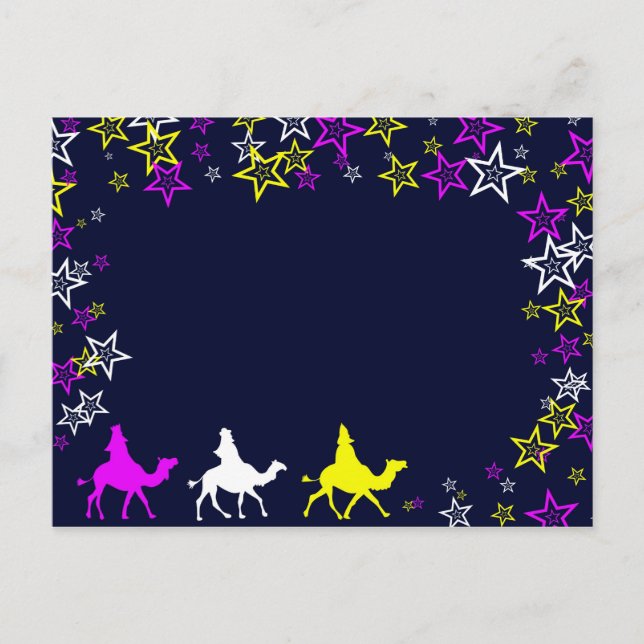 Christmas Kings Holiday Postcard (Front)