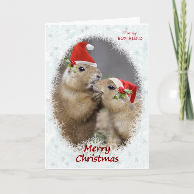 Christmas Kiss Card BOYFRIEND (Front)