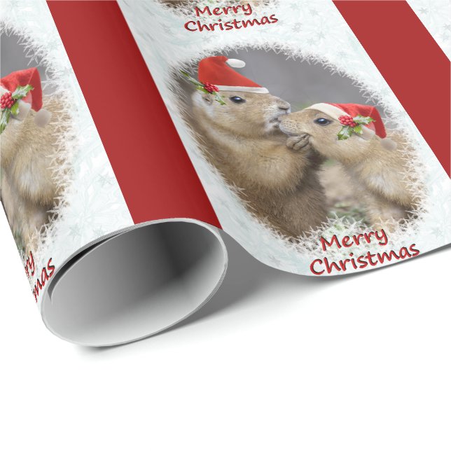 Christmas Kiss Wrapping Paper - Christmas (Roll Corner)