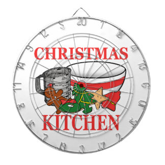 christmas kitchen dartboard