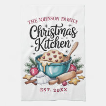 Christmas Kitchen Family Name