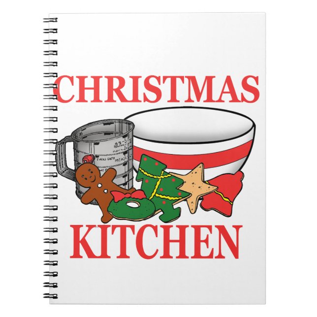 christmas kitchen notebook (Front)