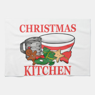 christmas kitchen towel