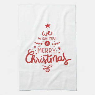 Christmas kitchen towel