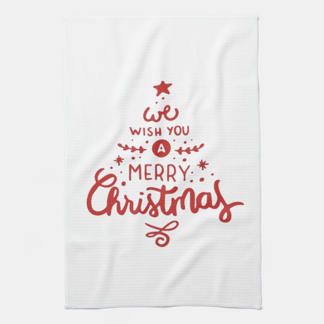 Christmas  kitchen towel (Vertical)