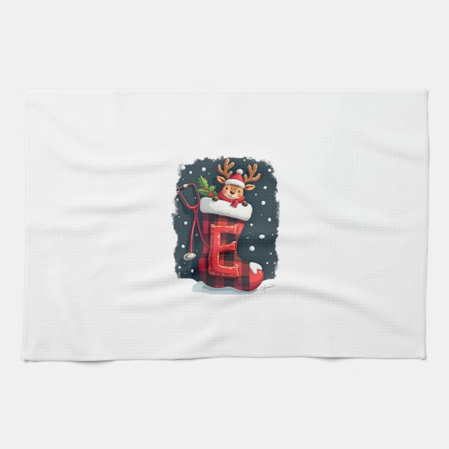 Christmas  kitchen towel (Horizontal)