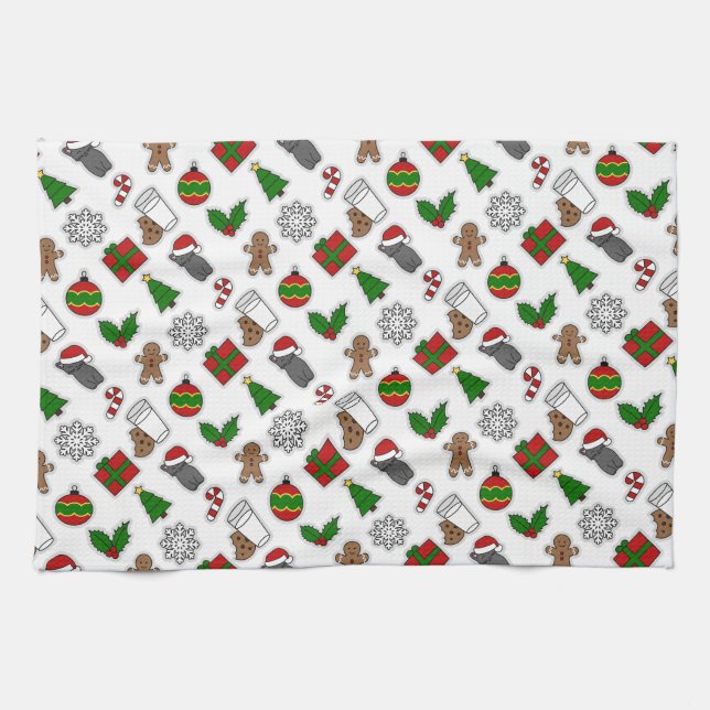Christmas Kitchen Towel (Horizontal)