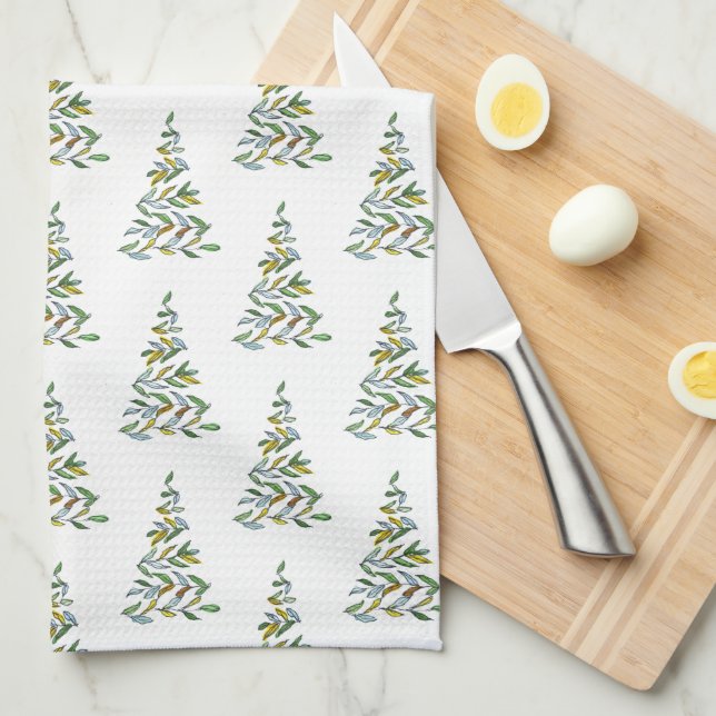 Christmas Kitchen Towel Gift (Quarter Fold)