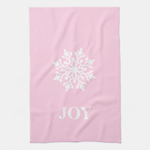 Christmas Kitchen Towel Joy Snowflake