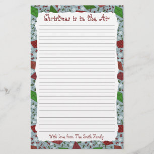 Christmas Kites, personalized stationery