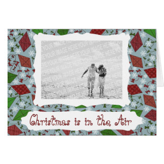 Christmas Kites, photo greeting card