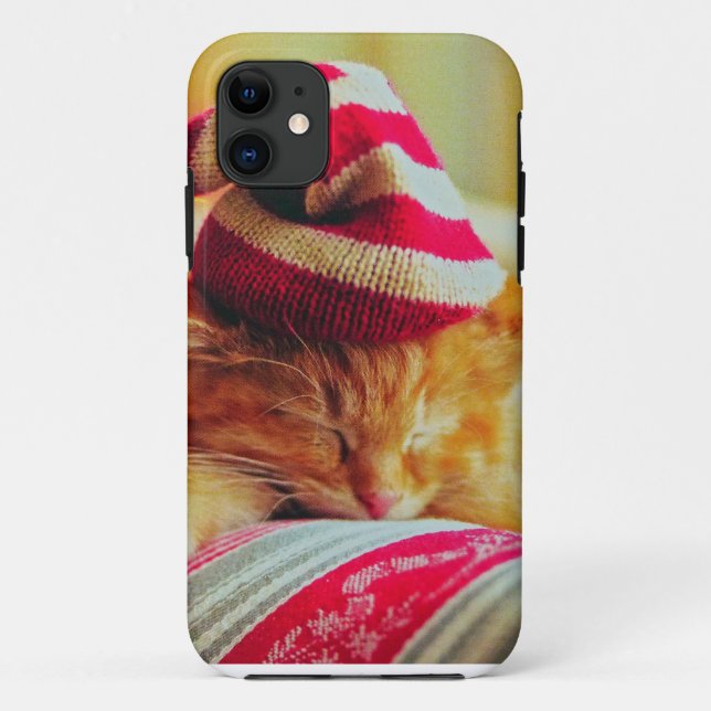 Christmas Kitten Case-Mate iPhone Case (Back)