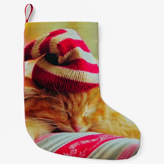 Christmas Kitten Stocking (Front)