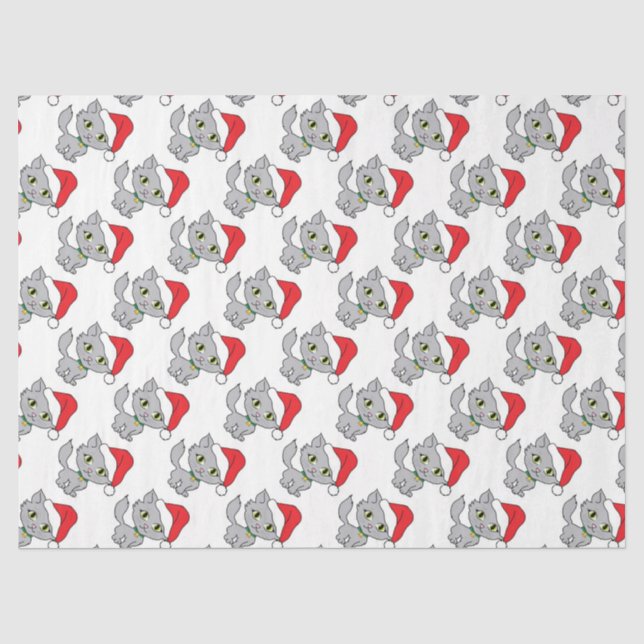 Christmas Kittens Tissue Paper (Front)