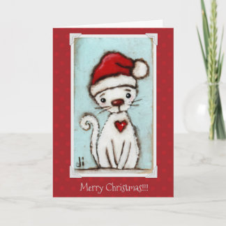 Christmas Kitty - Christmas card