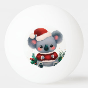 Christmas Koala (3) Ping Pong Ball