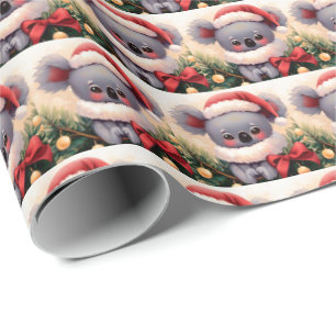 Christmas Koala 4 Wrapping Paper