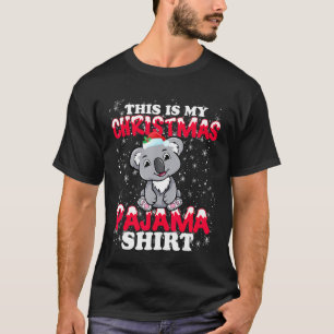 Christmas Koala Lover  This Is My Christmas Pajama T-Shirt