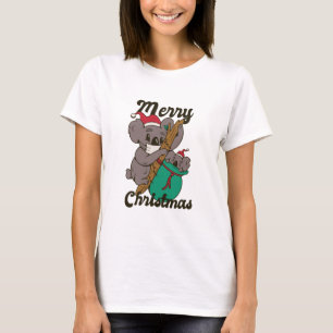 Christmas Koala Mom  T-Shirt