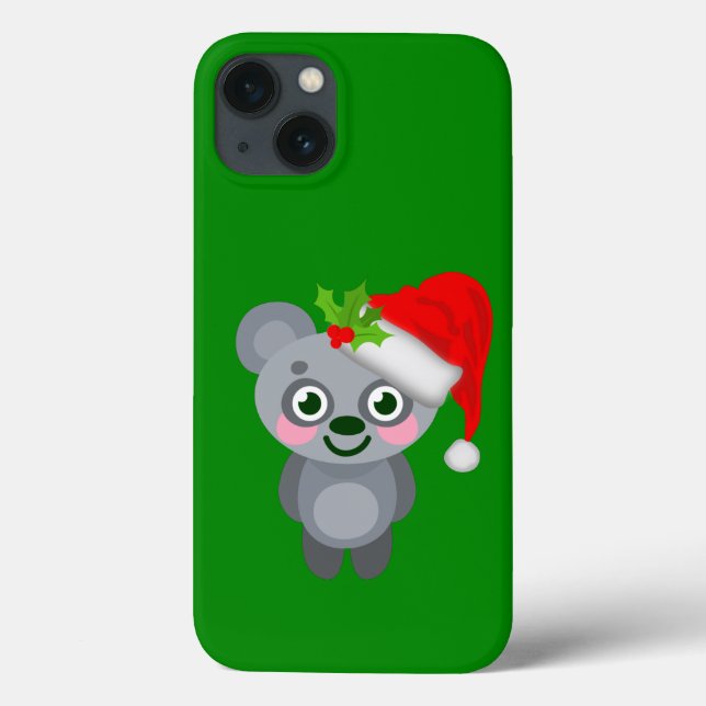 christmas koala santa claus Case-Mate iPhone case (Back)