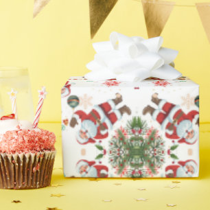 Christmas Kraft  Wrapping Paper