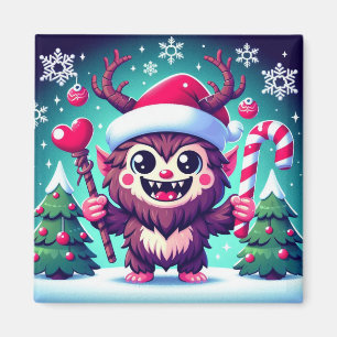 Christmas Krampus Magnet 