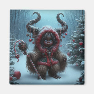 Christmas Krampus Magnet 