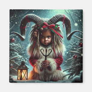 Christmas Krampus Magnet 