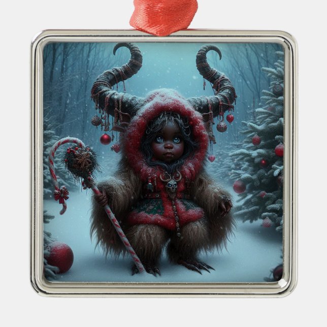 Christmas Krampus Ornament (Front)
