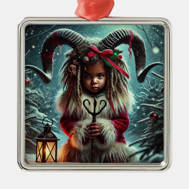 Christmas Krampus Ornament (Front)