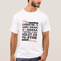 Christmas Kwanzaa Hanukkah Solstice Yuletide