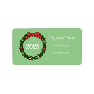 Christmas Label