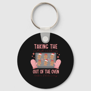 Christmas Labour Delivery Nurse Xmas Gift Taking T Keychain