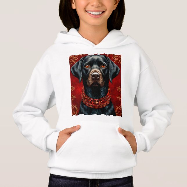 Christmas labrador dog (Front)