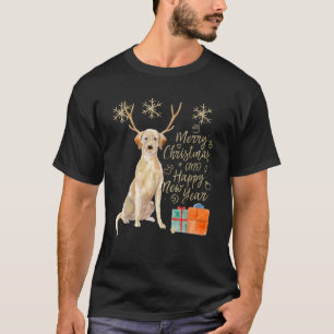 Christmas Labrador Dog Lovers Pajama for Men and W T-Shirt