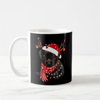 Christmas Labrador Retriever Dog Black Lab Lover G Coffee Mug