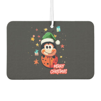 Christmas Ladybug Cheer Air Freshener