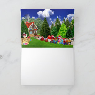 Christmas Land Holiday Card
