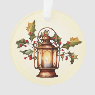 Christmas lantern ornament