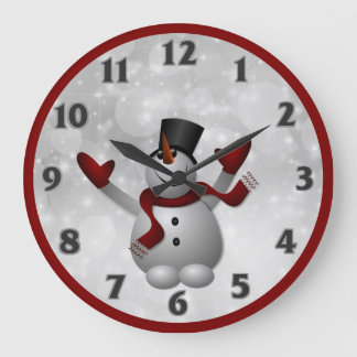 Christmas large clock