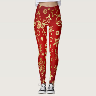 christmas leggings