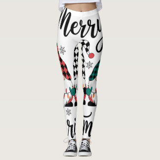  christmas leggings for women