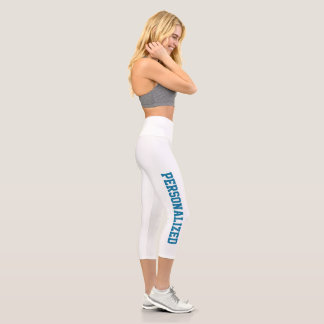 Christmas leggings personalized Waisted Capris