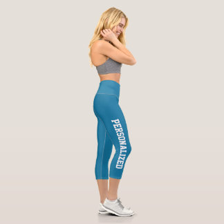 Christmas leggings personalized Waisted Capris
