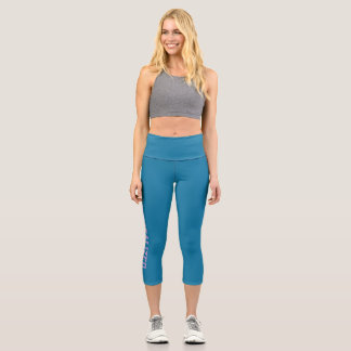 Christmas leggings personalized Waisted Capris