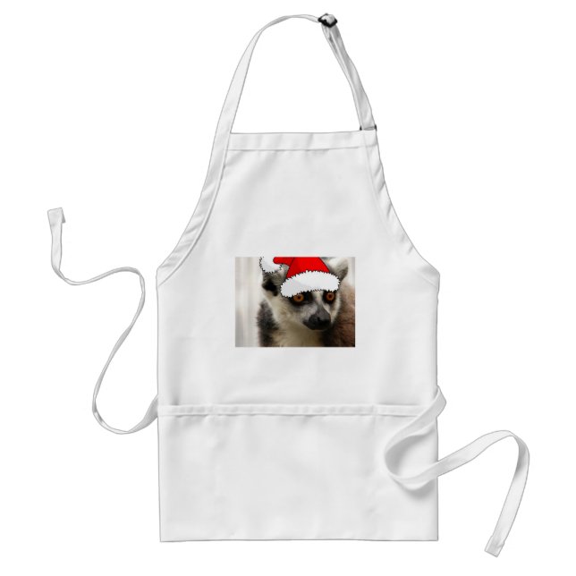 Christmas Lemur Standard Apron (Front)