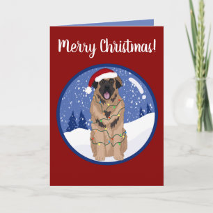 Christmas Leonberger Card