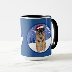 Christmas Leonberger  Mug