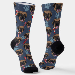 Christmas Leonberger Socks